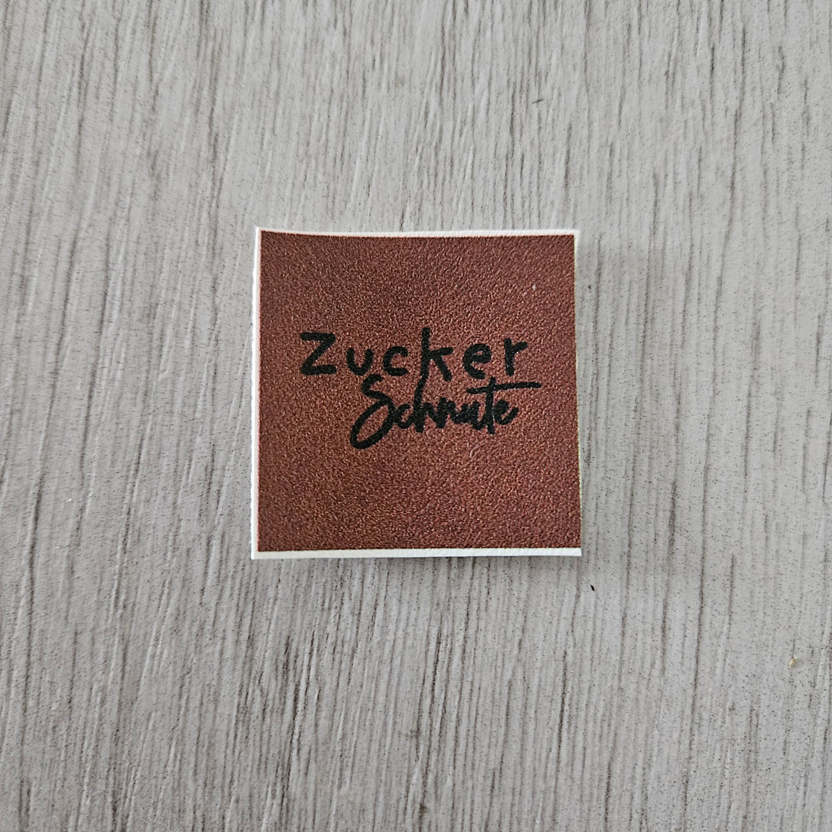 Kunstlederlabel - Zuckerschnute