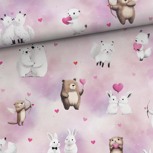 Sommersweat - Liebe Tiere Allover