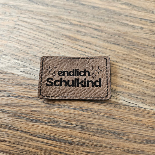 Patch - 4x2cm - endlich Schulkind