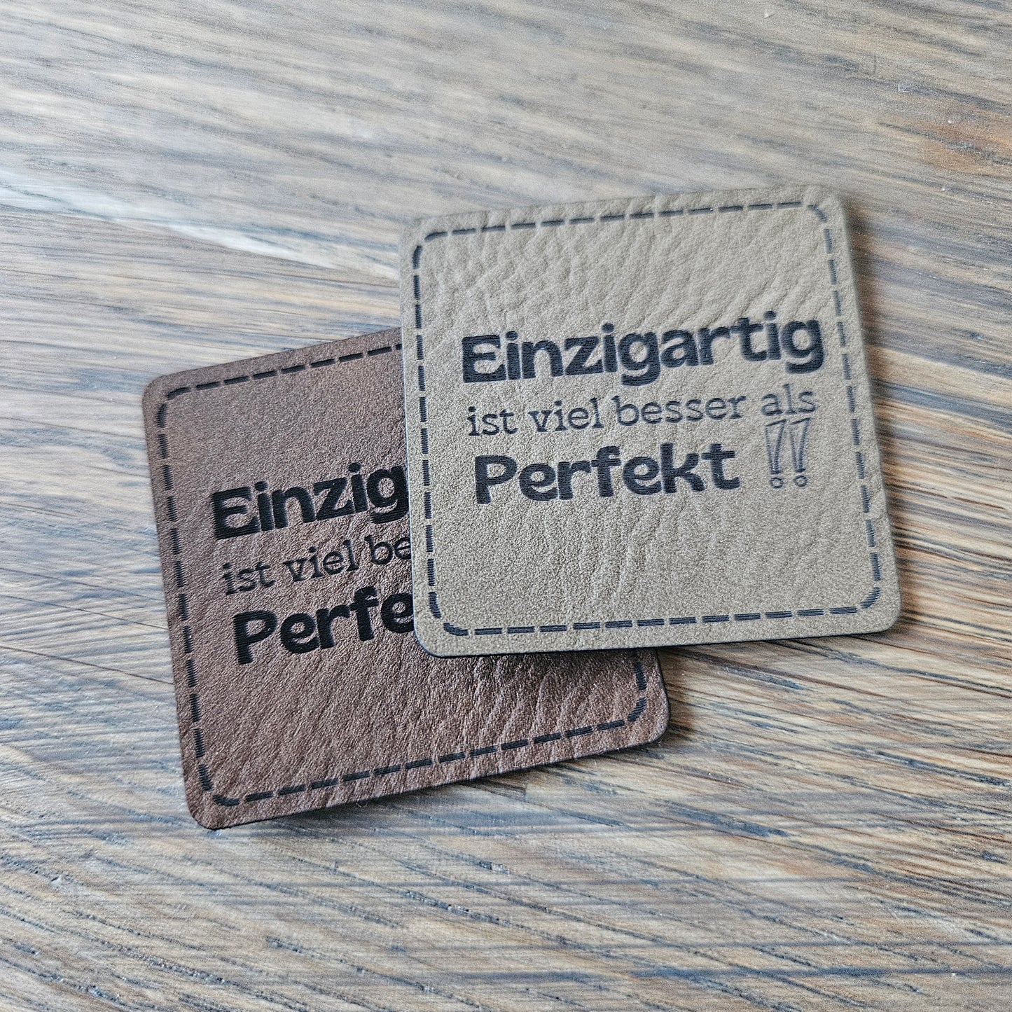 Patch - 4x4cm - Einzigartig ist viel besser als perfekt