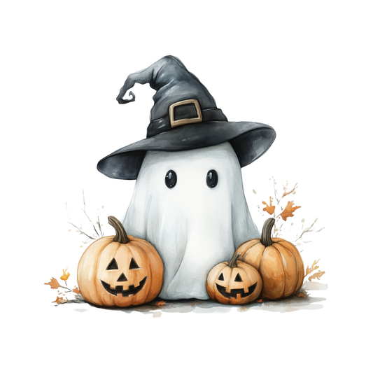 Auktion - Bügelbild - Süßer Geist 10 - 20cm