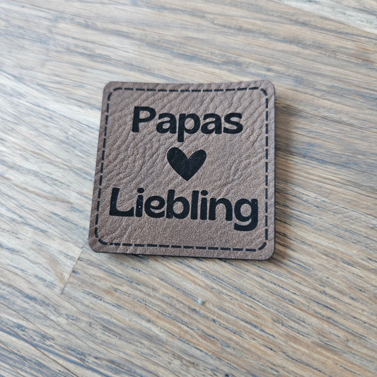 Patch - 4x4cm - Papas Liebling
