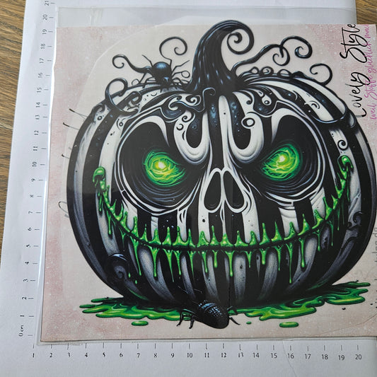 Bügelbild - Kürbis ca. 20cm