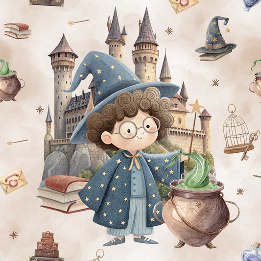 Sommersweat - Panel - Zauberer