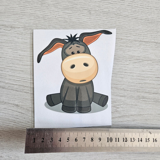 Bügelbild - Esel