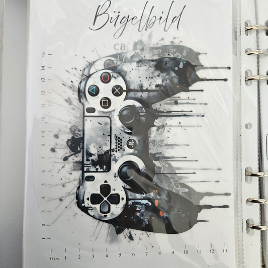 Bügelbild - Controller ca. 15cm