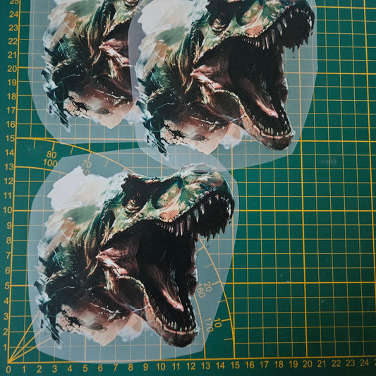 Bügelbild - T-Rex ca. 15cm