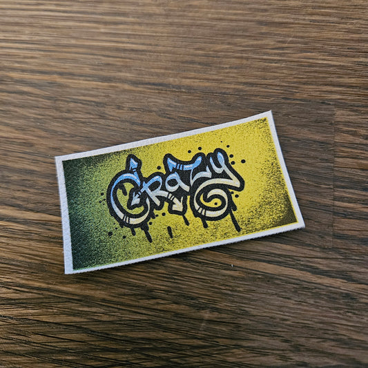 Kunstlederlabel Set - Graffiti