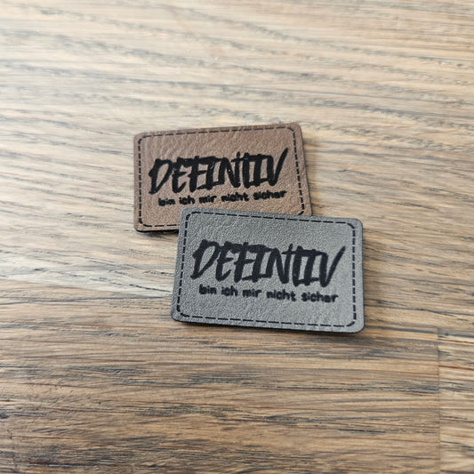 Patch - 4x2cm - Defintiv bin ich mir nicht sicher