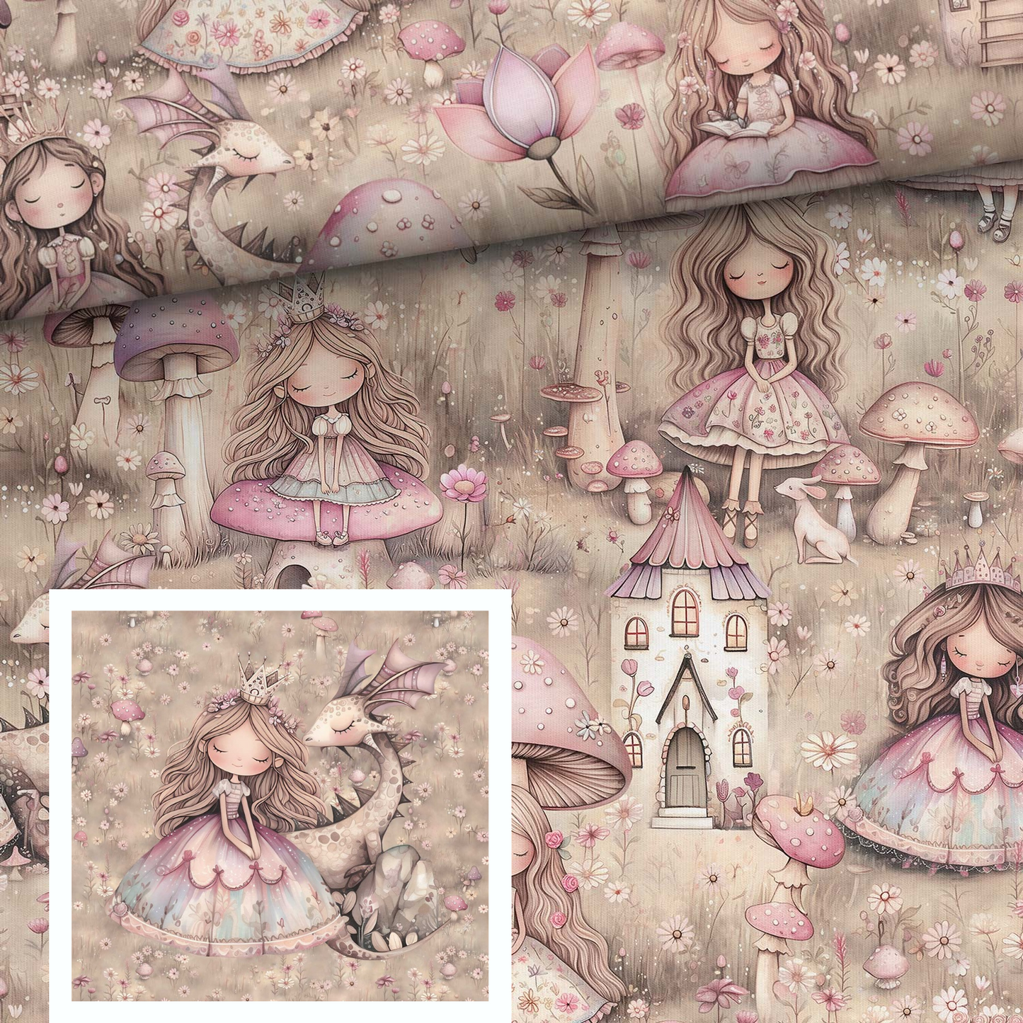 Sommersweat - Drachen Prinzessin