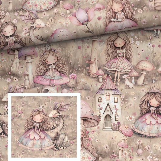 Sommersweat - Drachen Prinzessin