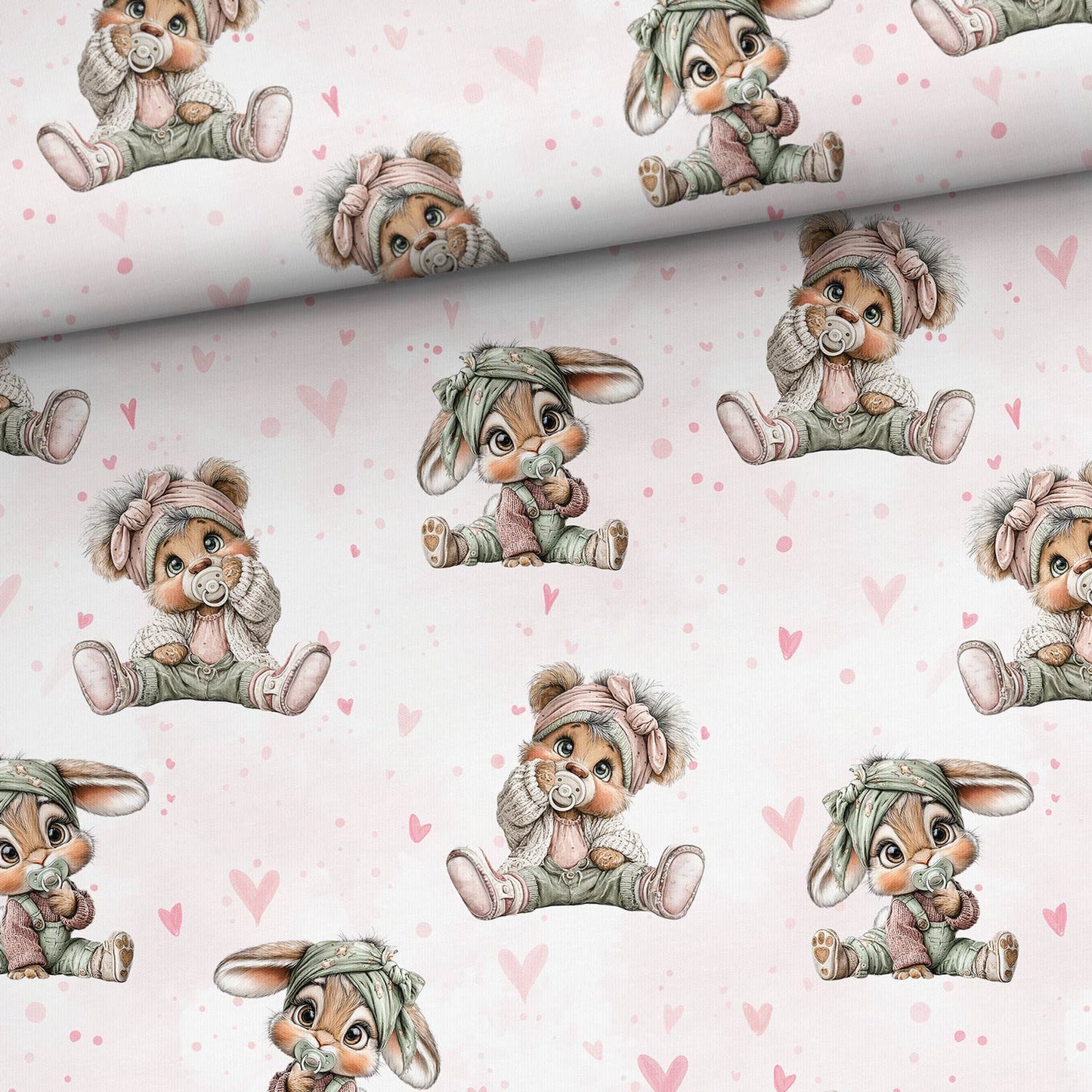 Sommersweat - Bären&Hasen Babys