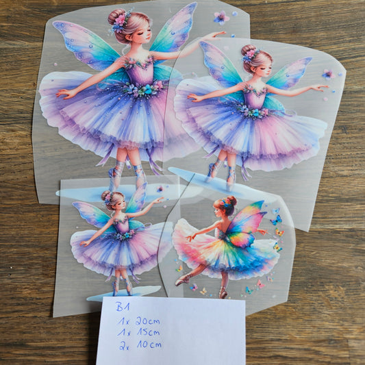 Set Bügelbilder Fee B1