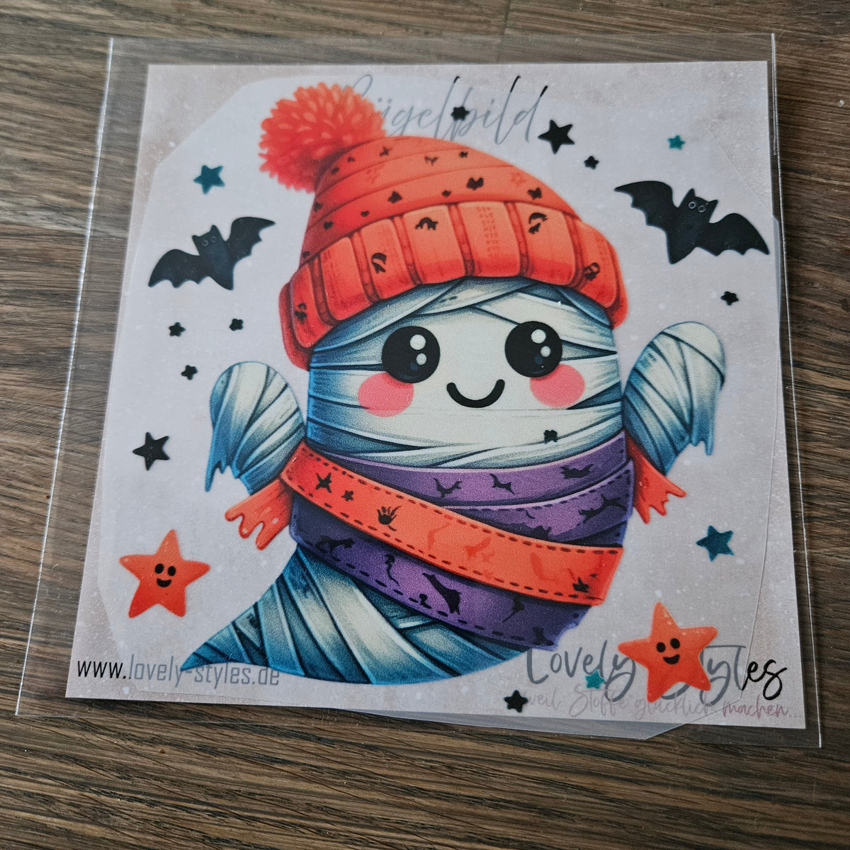 Bügelbild - Geist ca. 15cm
