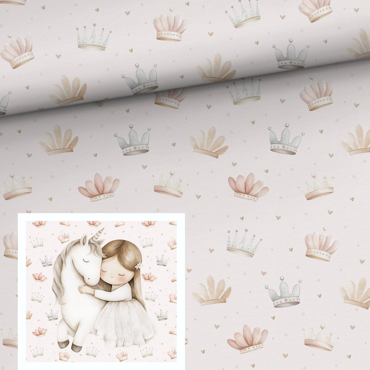 Sommersweat - Prinzessin & Einhorn