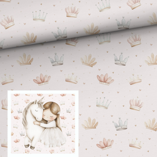 Sommersweat - Prinzessin & Einhorn