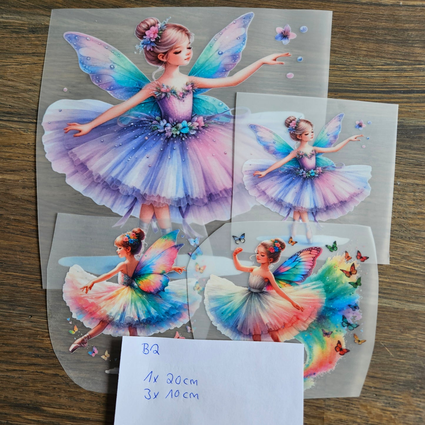 Set Bügelbilder Fee B2