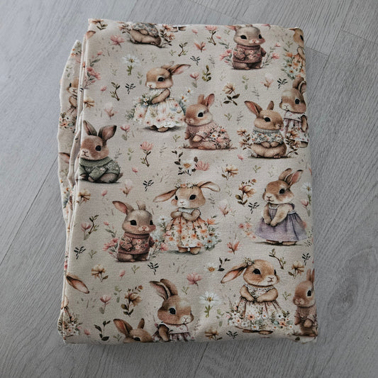 Jersey - Hasen Beige 1m