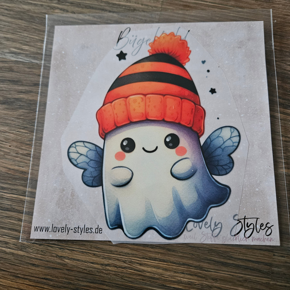 Bügelbild - Geist ca. 15cm