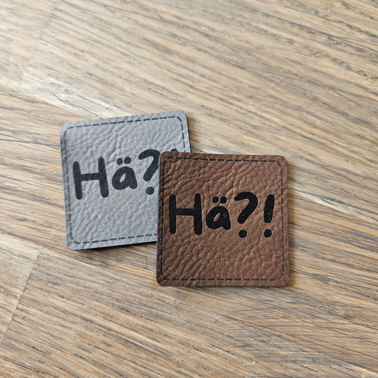 Patch - 4x4cm - HÄ?!