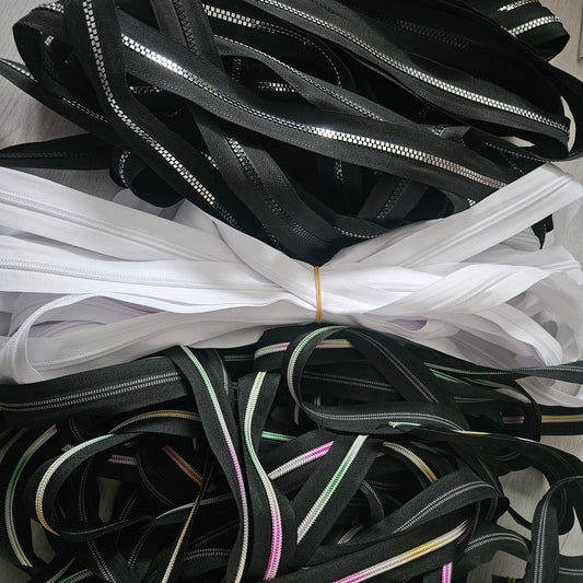 Auktion - Reißverschlüsse Endlos ohne Zipper Restbestände