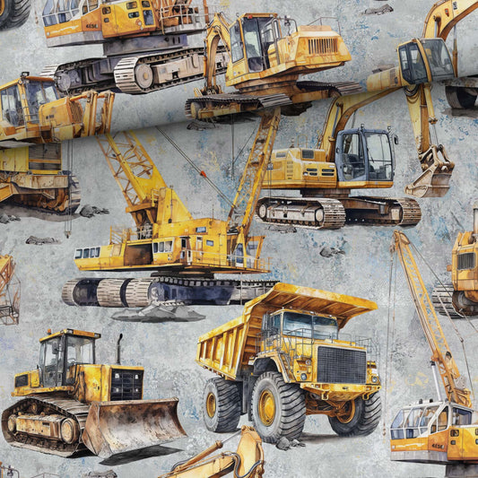 Jersey - Baustelle Grunge Grau