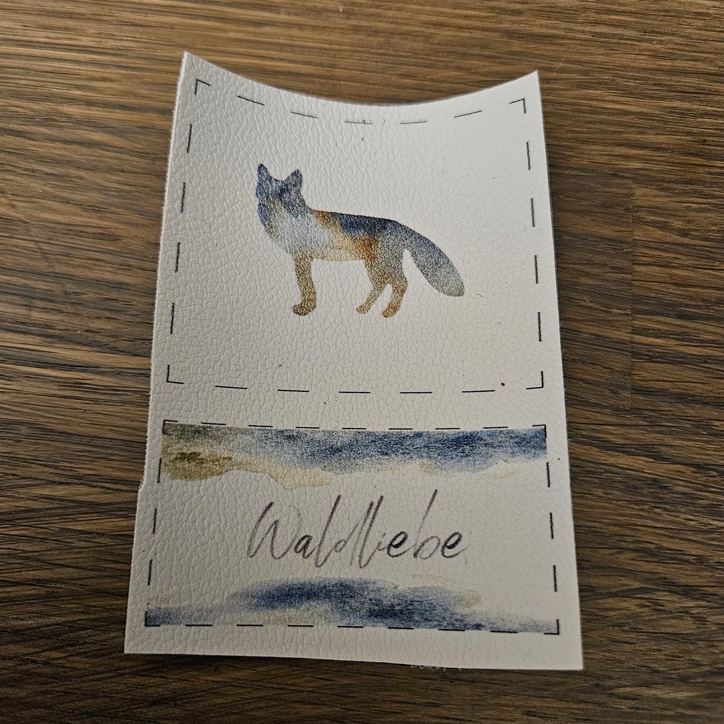 Kunstlederlabel Set - Waldliebe