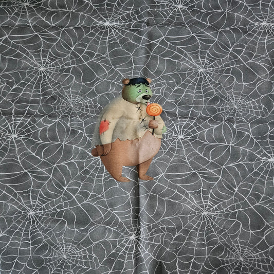 40x50cm Panel - Sommersweat - Halloween Bär