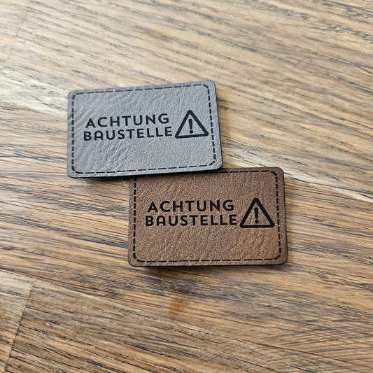 Patch - 4x2cm - Achtung Baustelle