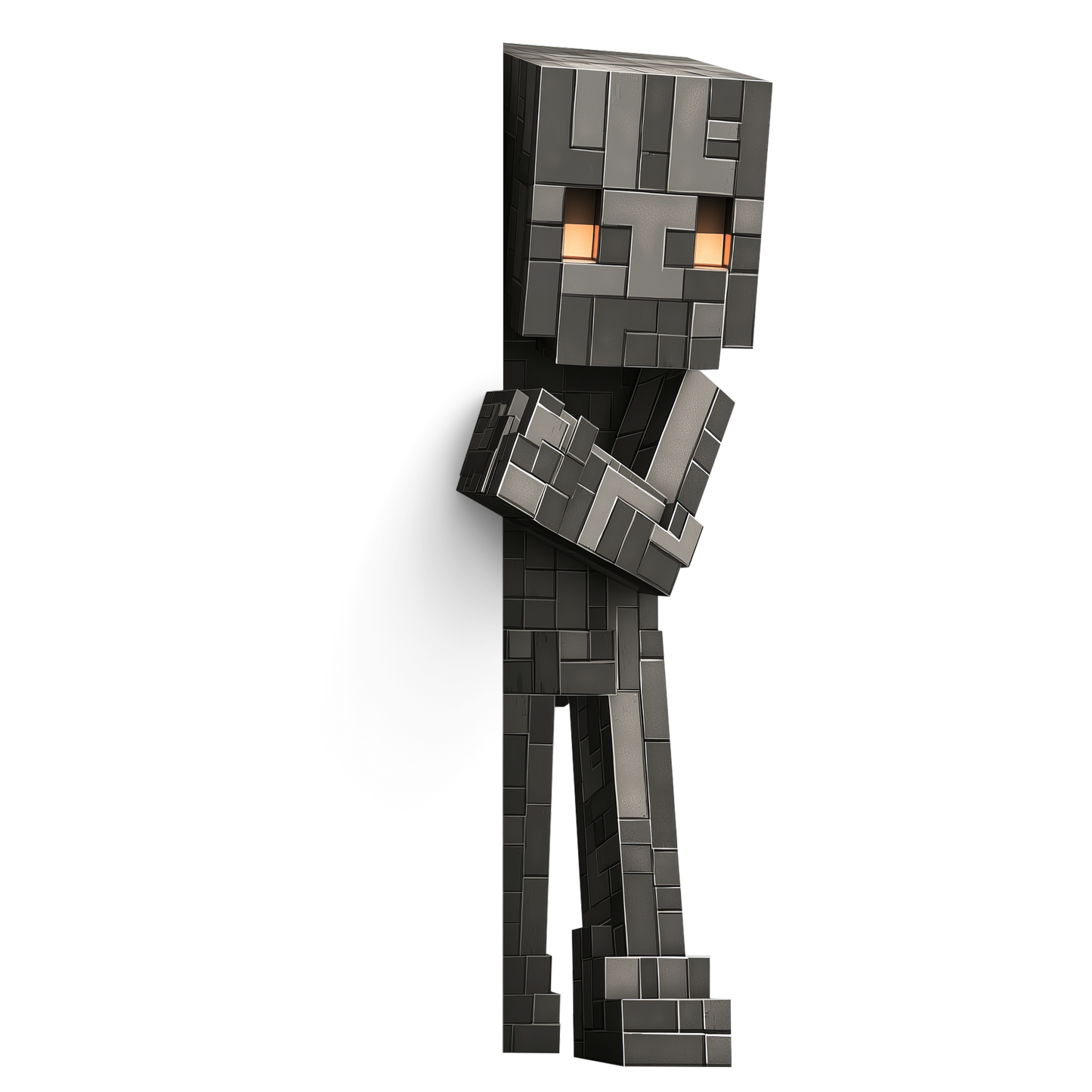 Auktion - Bügelbild - Pixel World Dark 2 - 20cm