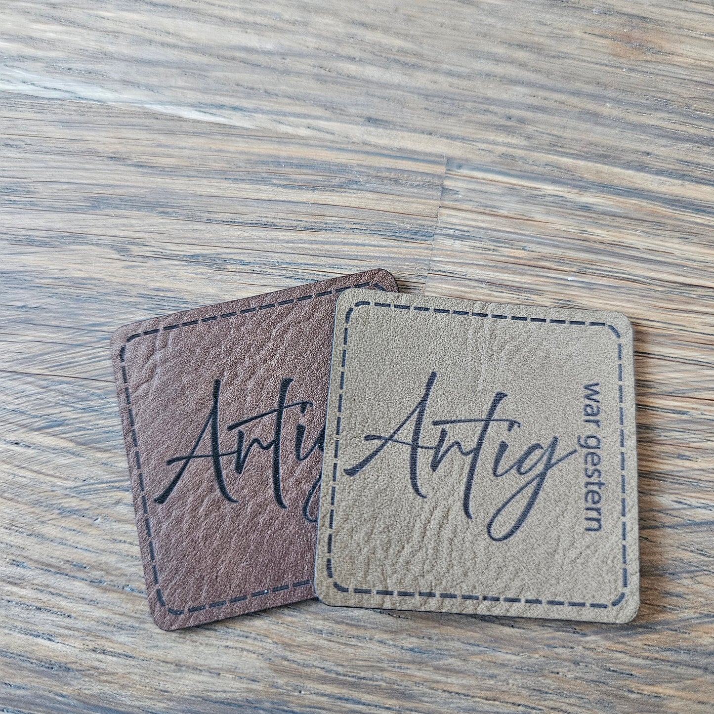 Patch - 4x4cm - Artig war gestern