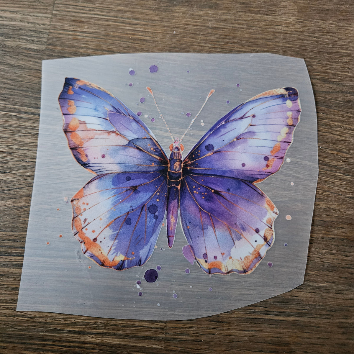 Bügelbild - Schmetterling ca. 15cm