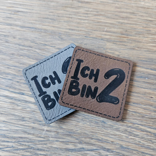 Patch - 4x4cm - Ich bin 2