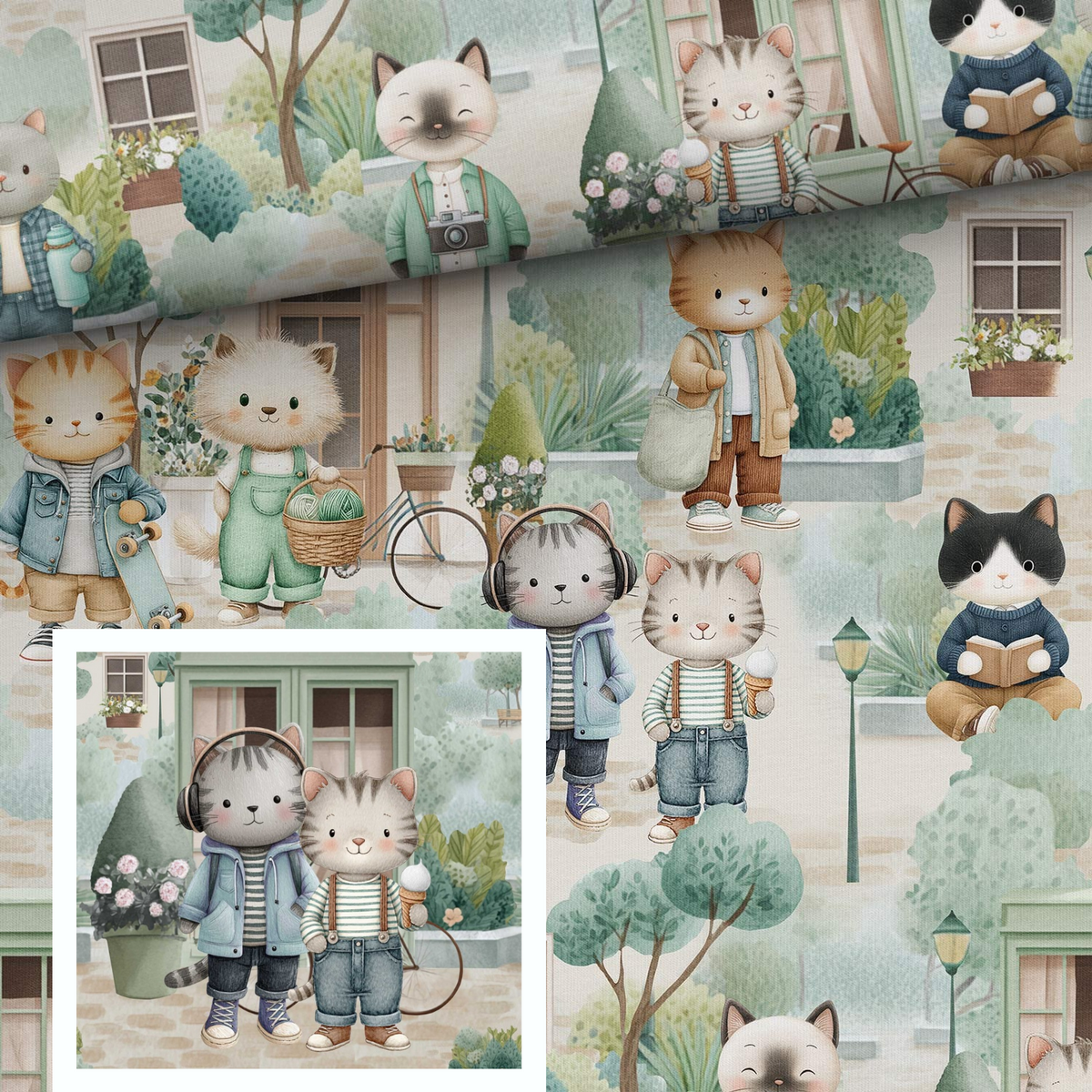 Sommersweat - Katzen Kumpel