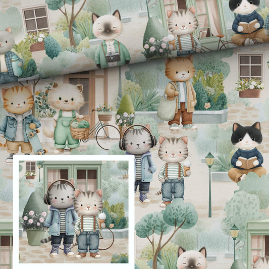 Sommersweat - Katzen Kumpel