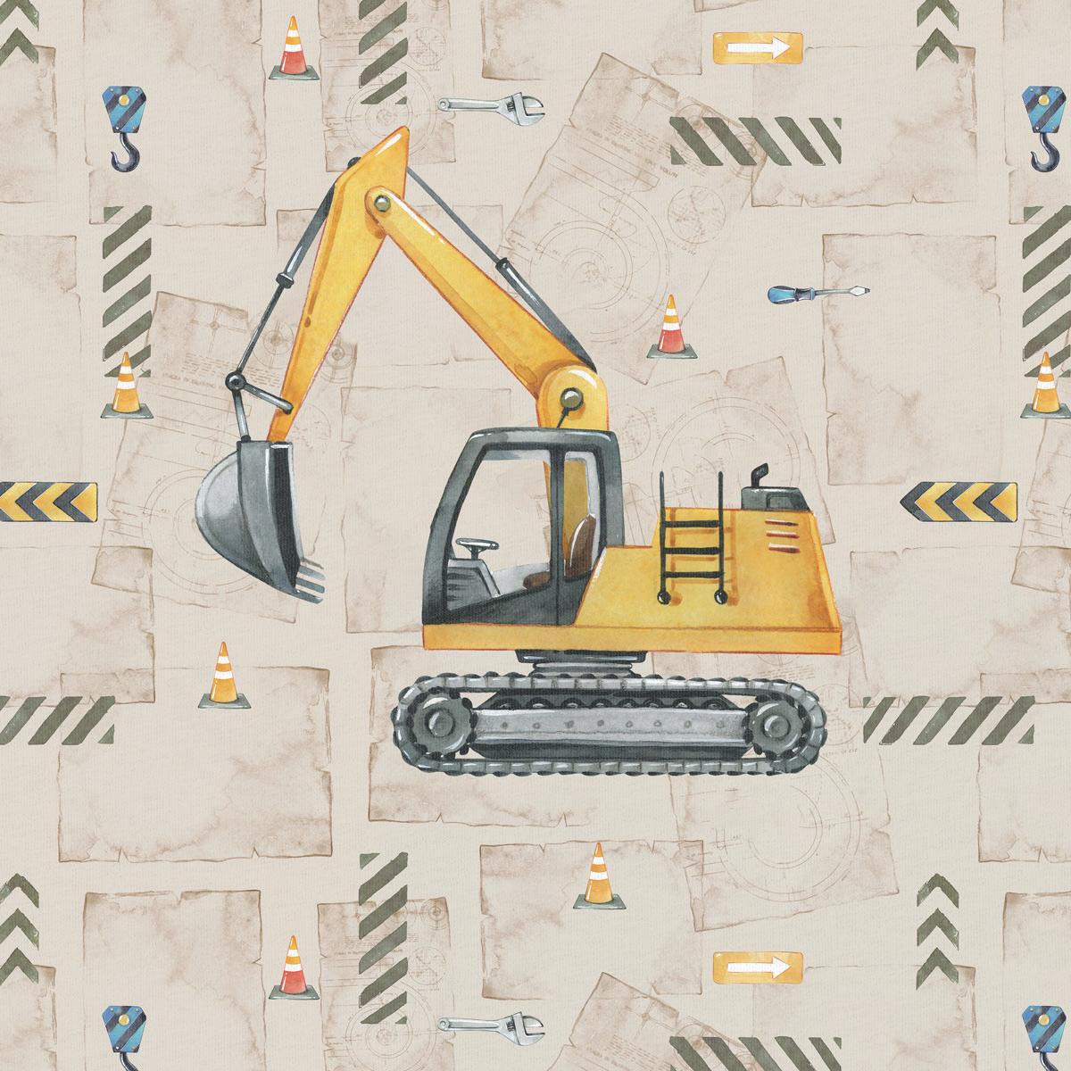 Sommersweat - Baustelle Beige