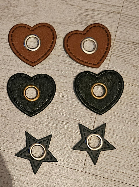 Auktion - Ösenpatches 6Stk Vers.3