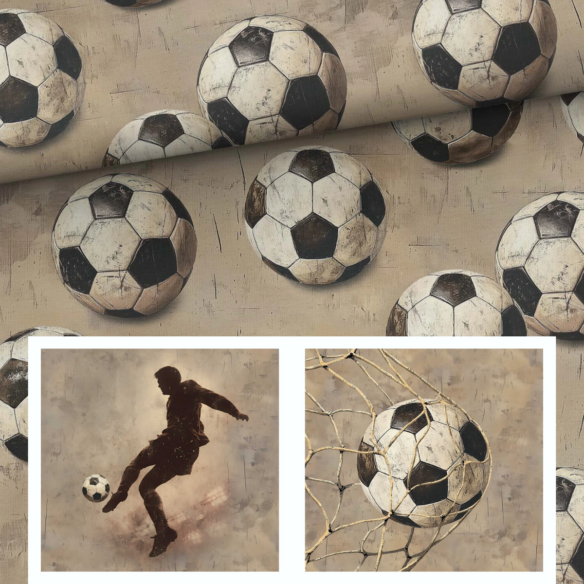 Sommersweat - Vintage Fußball