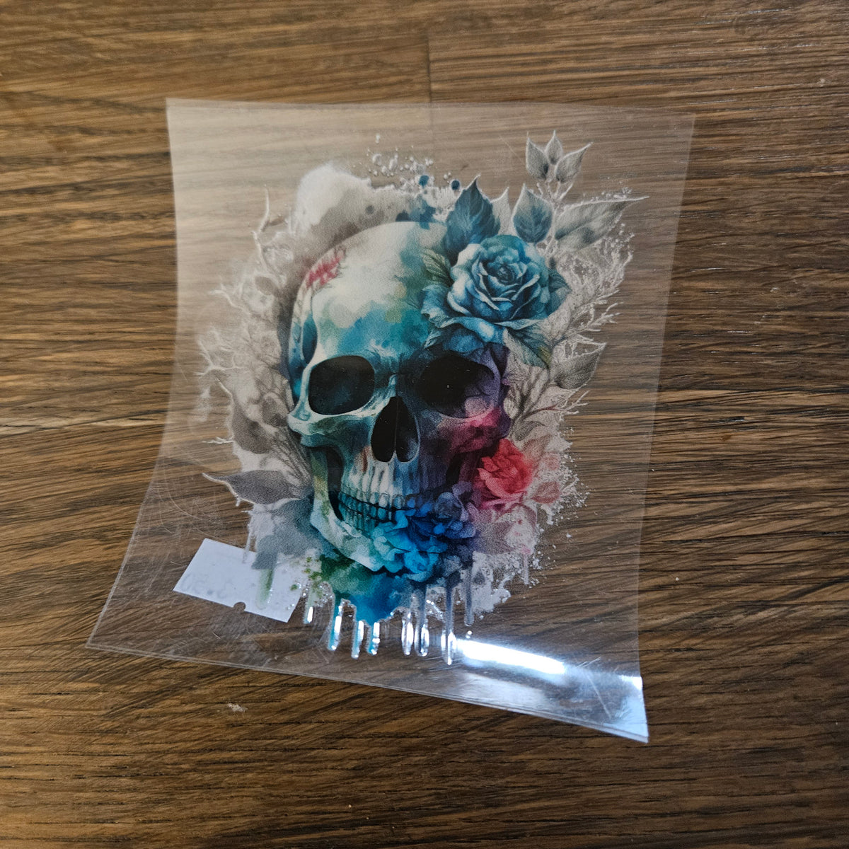 Rub On Aufkleber - Totenkopf ca. 10cm