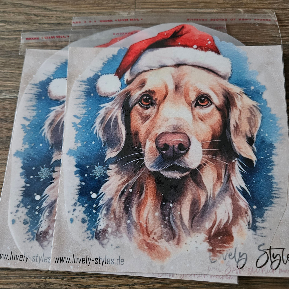 Bügelbild - Hund ca. 15cm