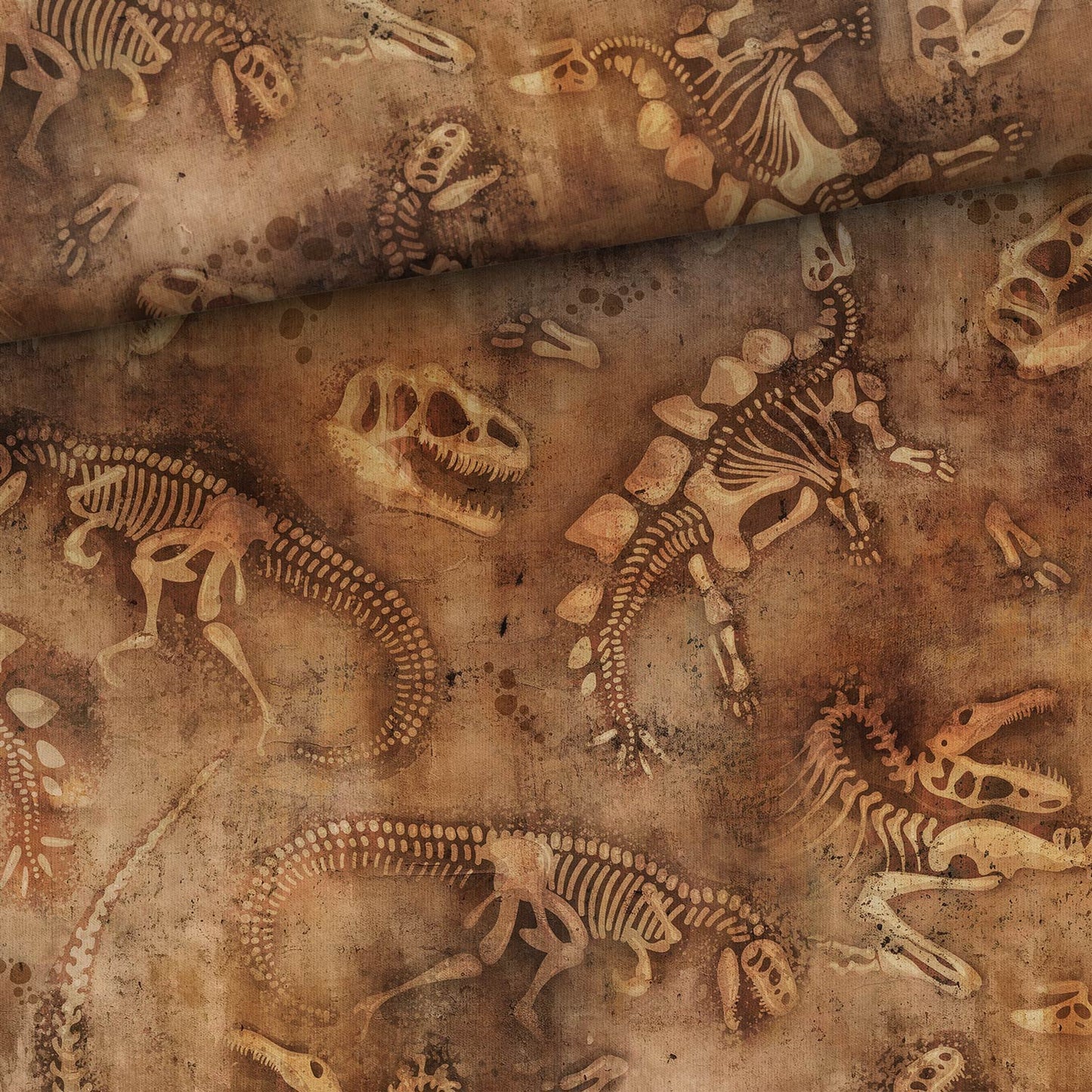 Sommersweat - Dino Skelett Allover