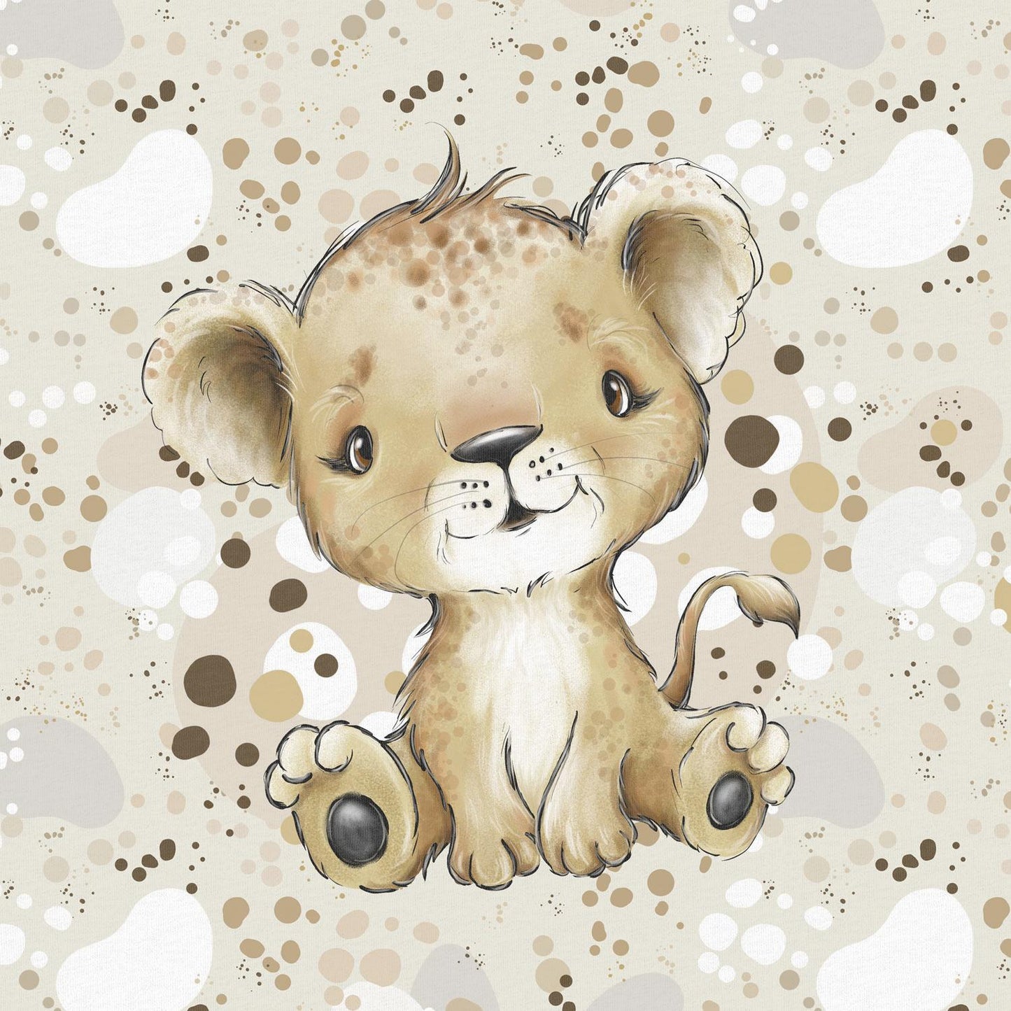 Sommersweat - Safari Babys Kleckse