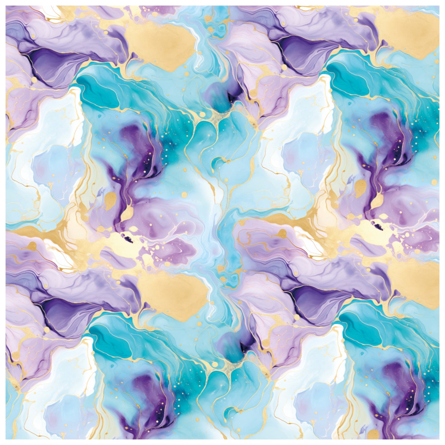 Watercolour Mix Lila/Blau