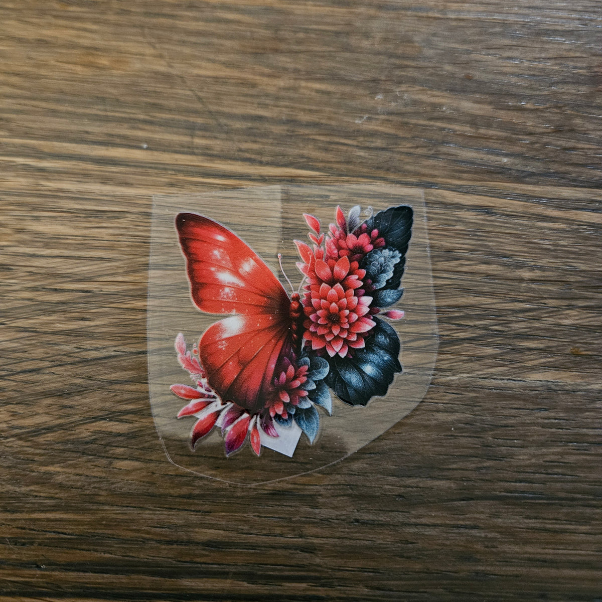Rub On Aufkleber - Schmetterling ca. 6cm