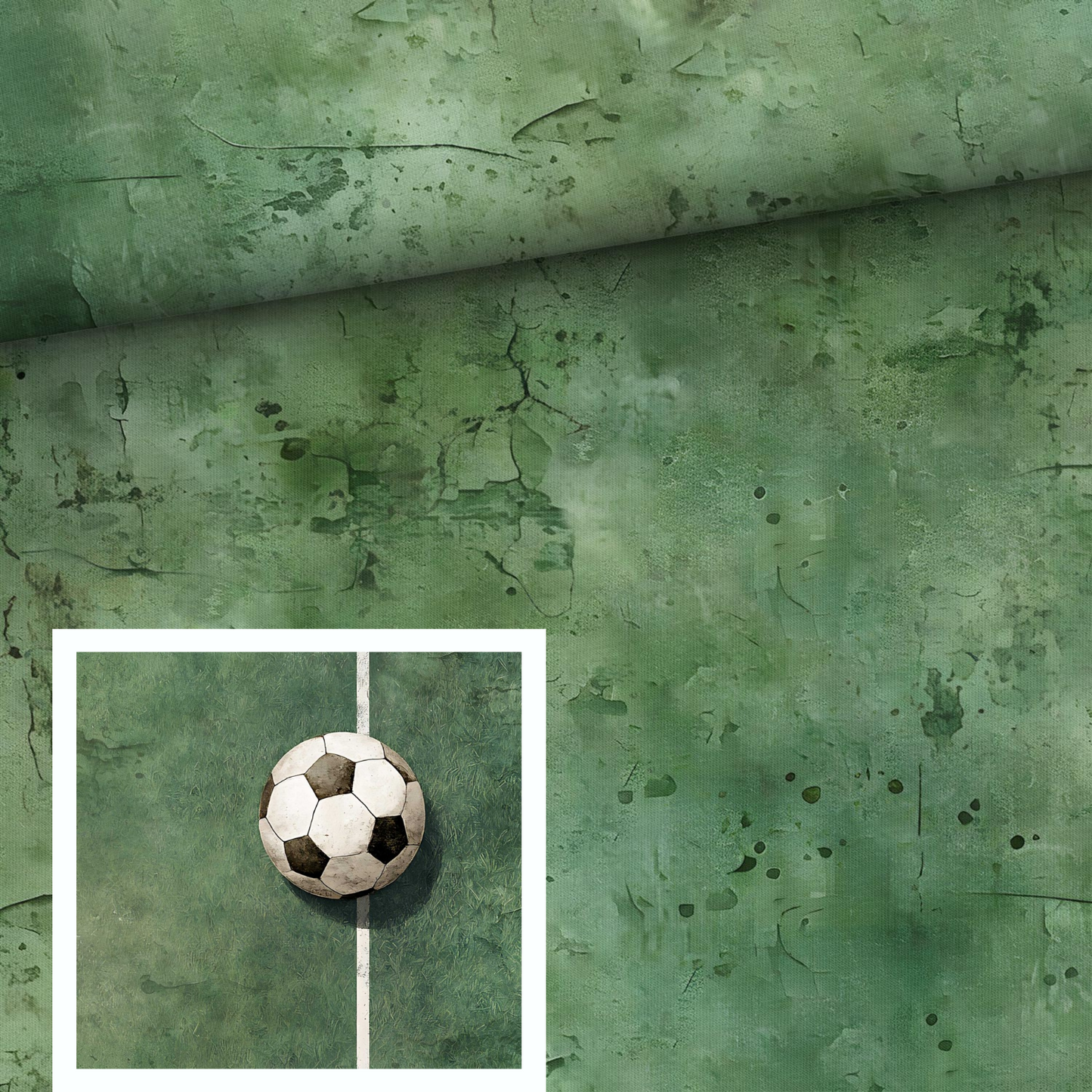 Sommersweat - Fußball Grün