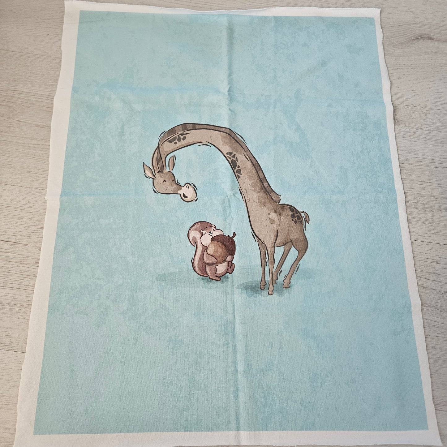 Sommersweat - Panel Giraffe 40x50cm