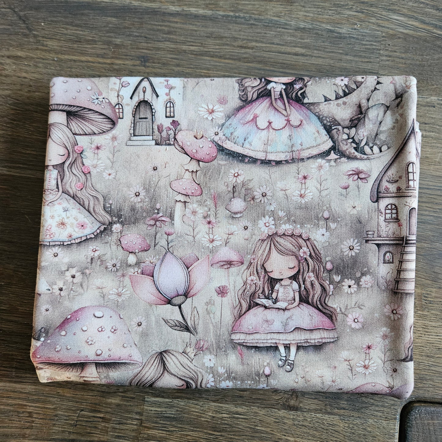 Sommersweat - Drache&Prinzessin - 0,5m