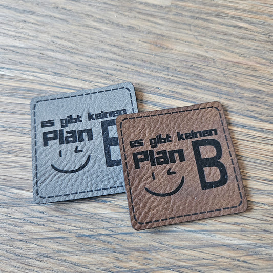 Patch - 4x4cm - Kein Plan B