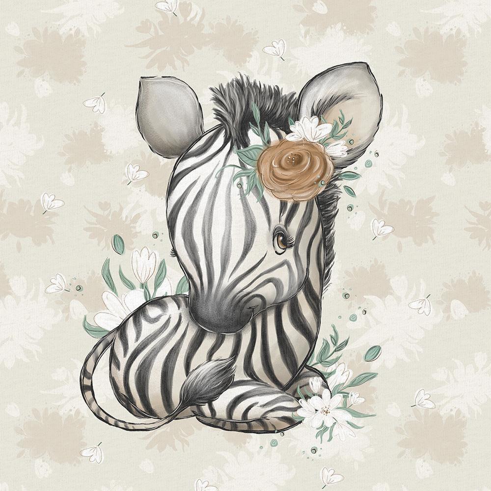Sommersweat - Safari Babys Blumen