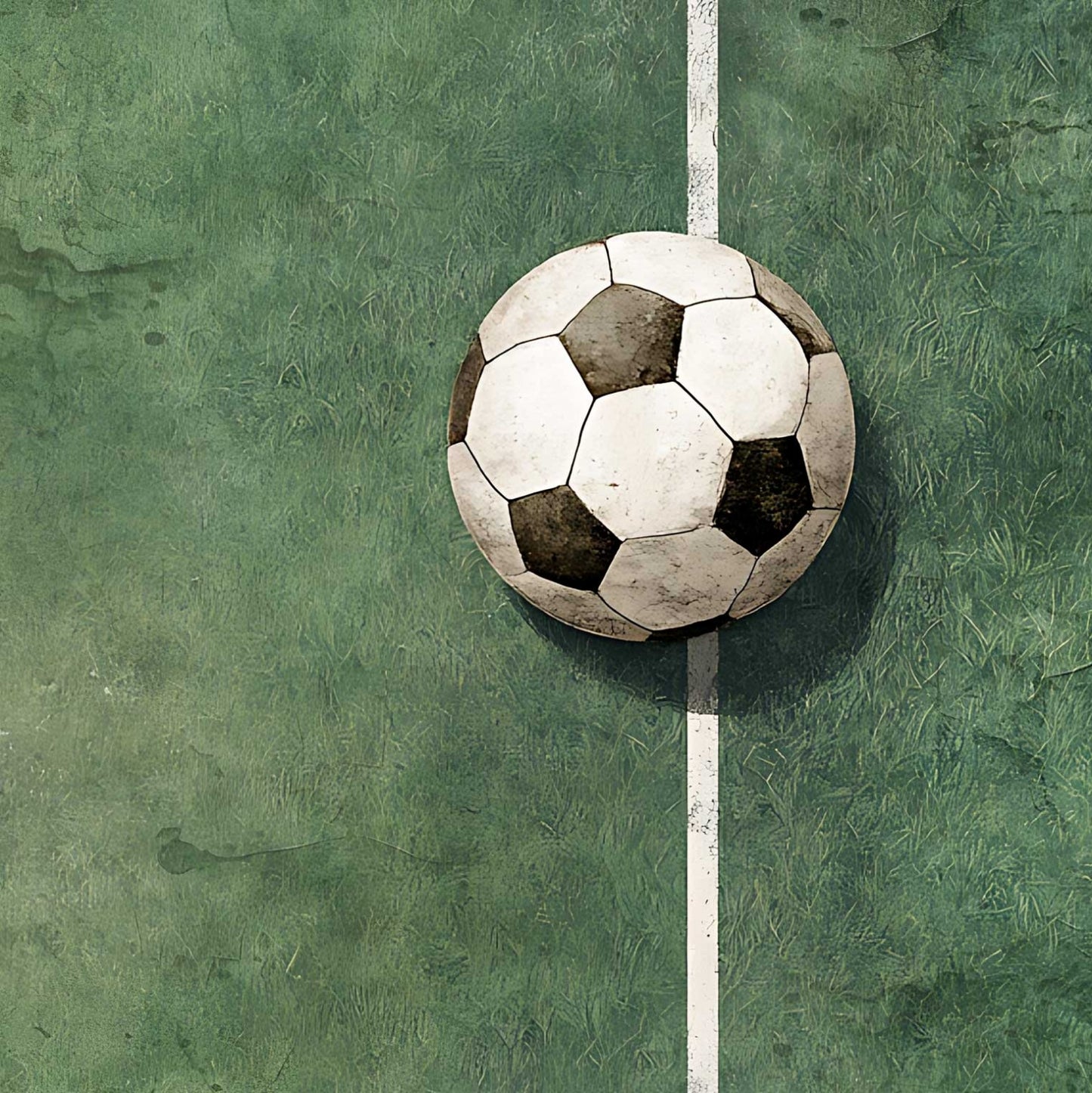 Sommersweat - Fußball Grün